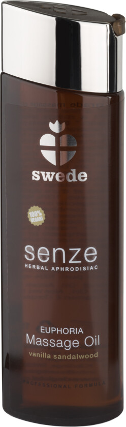 Senze Euphoria Massage Oil Vanilla Sandalwood 150ml Massasjeolje