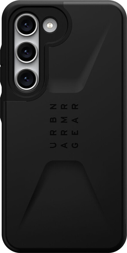 Samsung Galaxy S23 CIVILIAN Series Deksel - Svart