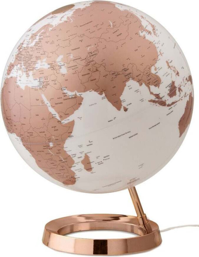 Globus 30cm Light & Colour Copper Eng LED-lys