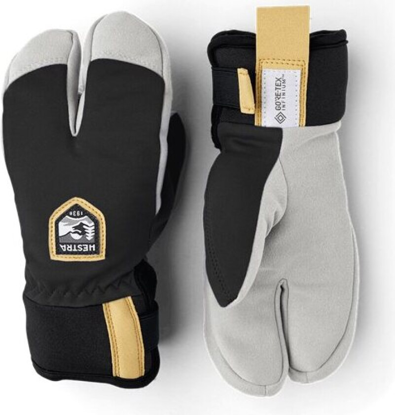 Wool Terry Mitt Black Jr sort 5