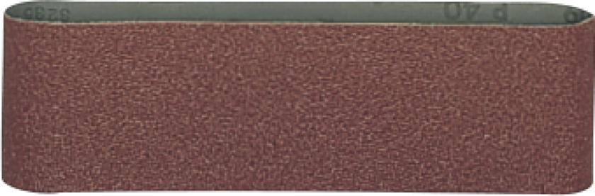 631003000, Slipebelte, Metall, Polyester, Rustfritt stål, Tre, Rød, Rektangulær, 7,5 cm, 533 mm