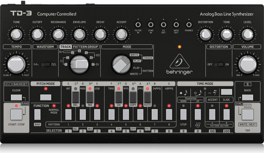 Td-3-Bk Analog Bass Line Synthesizer