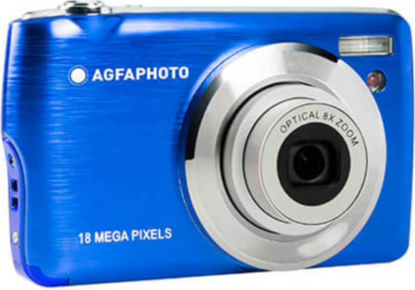 AgfaPhoto Compact Realishot DC8200, 18 MP, 4896 x 3672 piksler, CMOS, 8x, Full HD, Blå