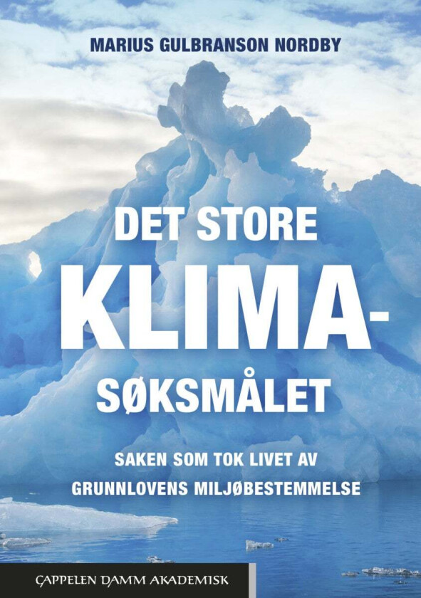 Det store klimasøksmålet av Marius Gulbranson Nordby