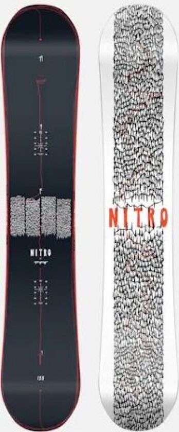 NITRO Snowboard T1 X FFF 23/24, snowboard, herre MULTICOLOR