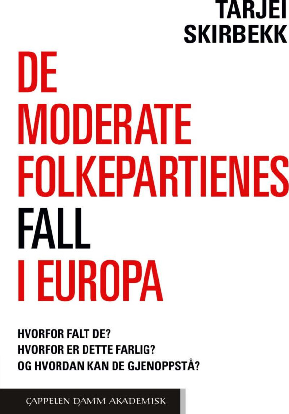 De moderate folkepartienes fall i Europa av Tarjei Skirbekk