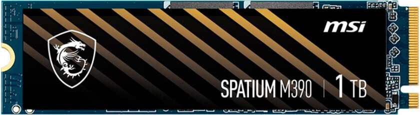 SPATIUM M390 - SSD - kryptert - 1 TB - intern - M.2 2280 - PCIe 3.0 x4 (NVMe) - 256-bit AES