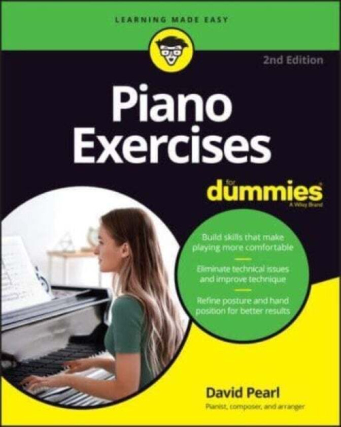 Piano Exercises For Dummies av David Pearl