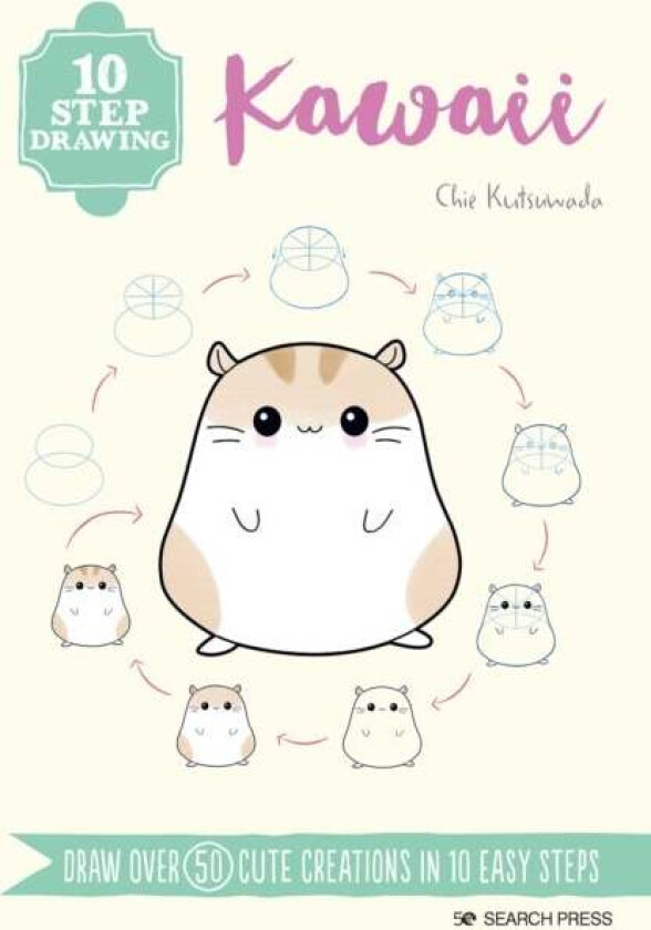 10 Step Drawing: Kawaii av Chie Kutsuwada