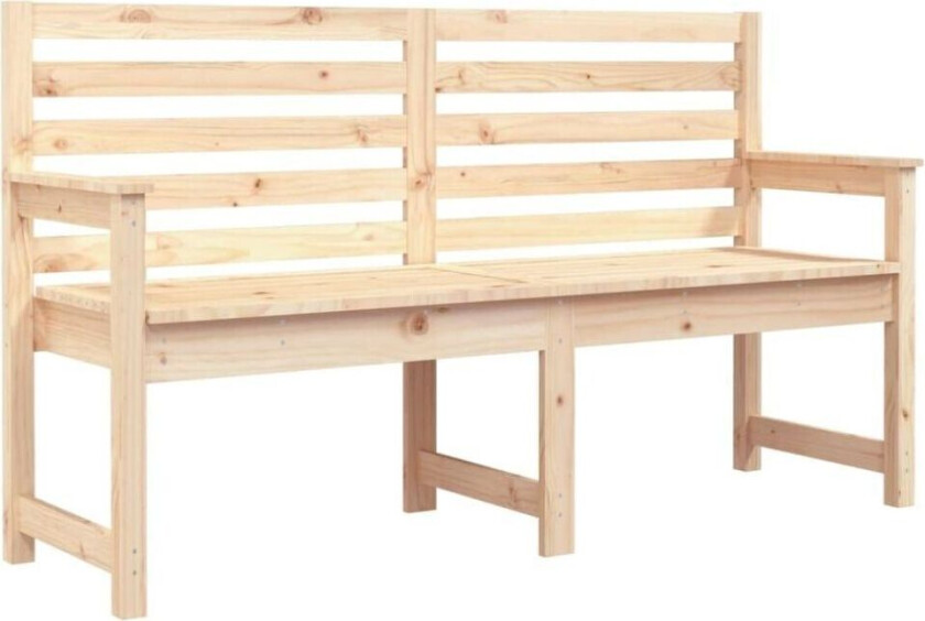 Bilde av Hagebenk 159,5x48x91,5 cm heltre furu