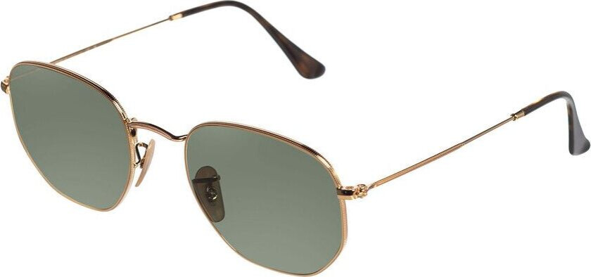 0RB3548N Hexagonal Sunglasses Gold/Green