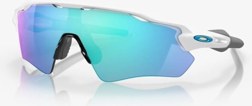 Radar EV Path Pol Wht w/ PRIZM Sapphire, ski-/sykkelbrille, unisex Radar Ev Path Pol Wh