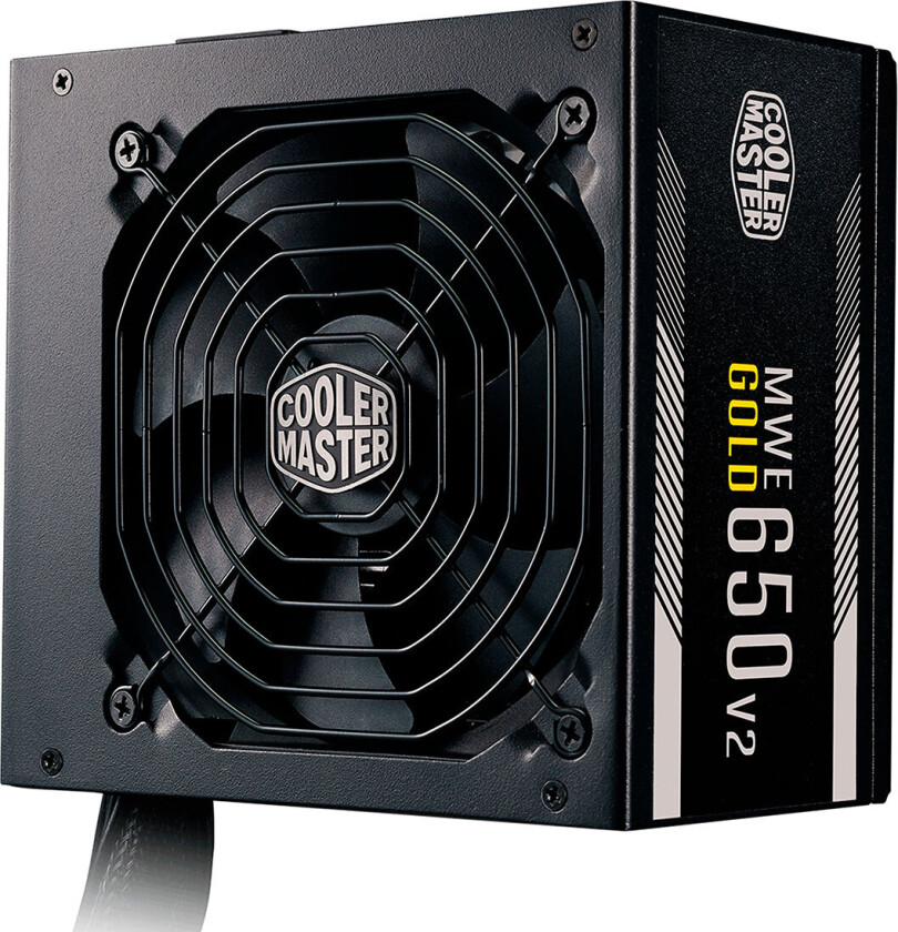 MWE Gold V2 Strømforsyning (PSU) - 650 Watt - 120 mm - 80 Plus Gold sertifisert