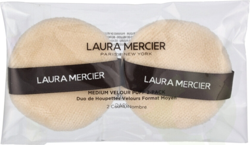 Medium Velour Puff 2-pack