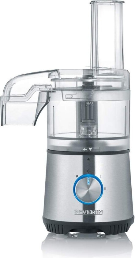 Kjøkkenmaskin KM 3865 - food processor - 400 W - brushed stainless steel/black