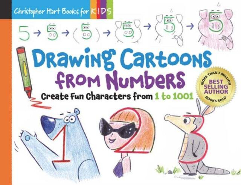 Drawing Cartoons From Numbers av Christopher Hart