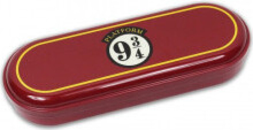 Harry Potter - Platform 9 3/4 pennal i metall (rødbrun)