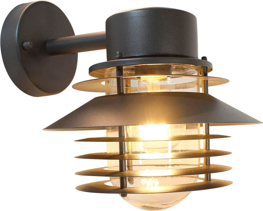 Stig Down Väggarmatur E27-sockel IP44 Antracit