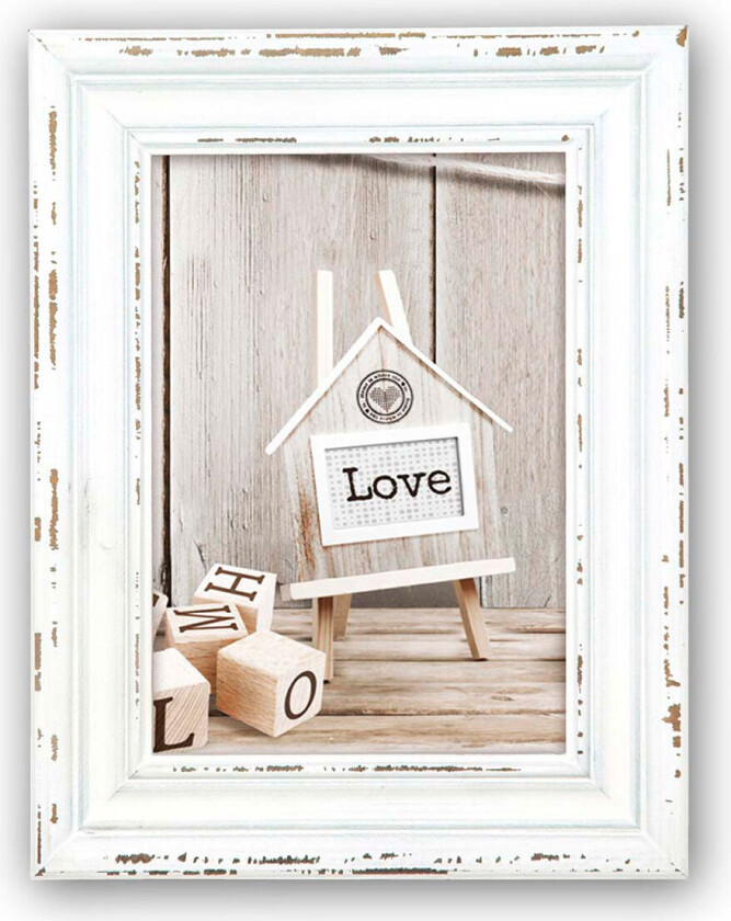 ZEP Ramme Rivoli Hvit 10x15 Cm