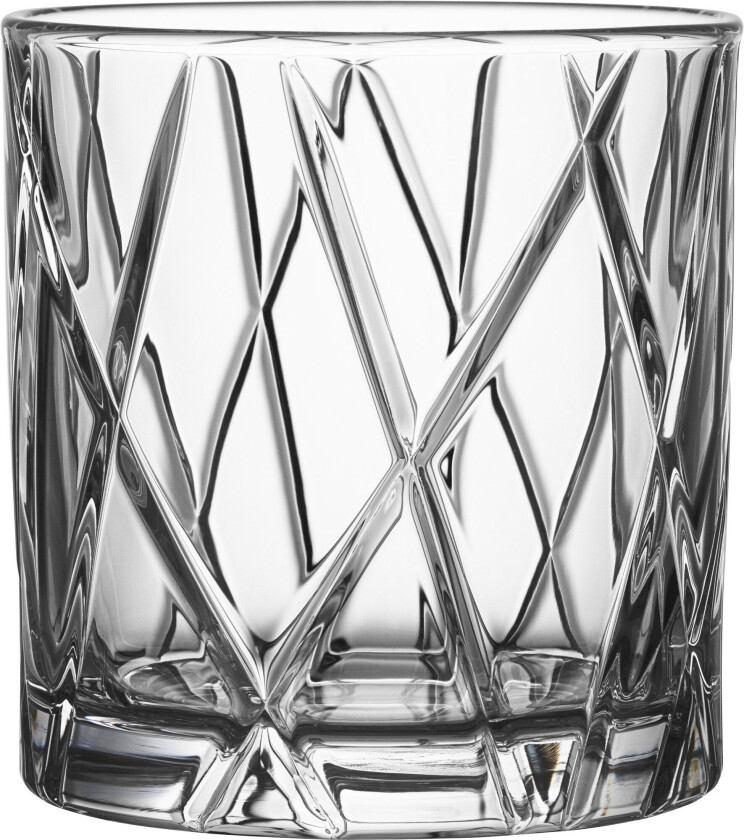 City Double Old Fashioned glass 4-pakk 34 cl
