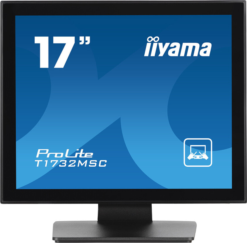 17" iiyama ProLite T1732MSC-B1S - LCD monitor - 17" - 5 ms - Skjerm