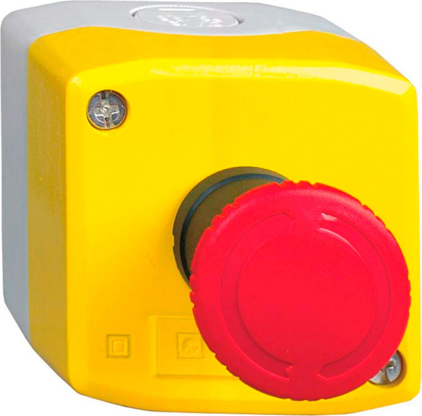 Schneider Harmony nødstopp Ø40 komplett XALK178GTH26