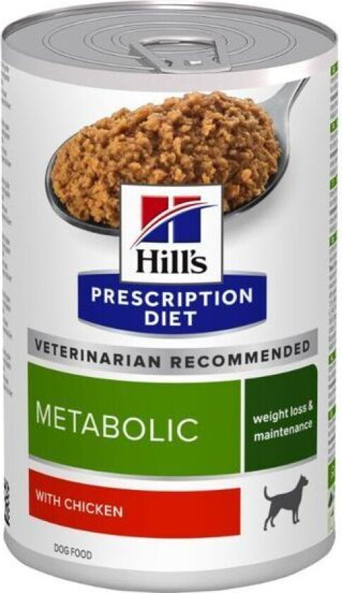 Metabolic Våtfôr til hund med kylling 12 x 370g