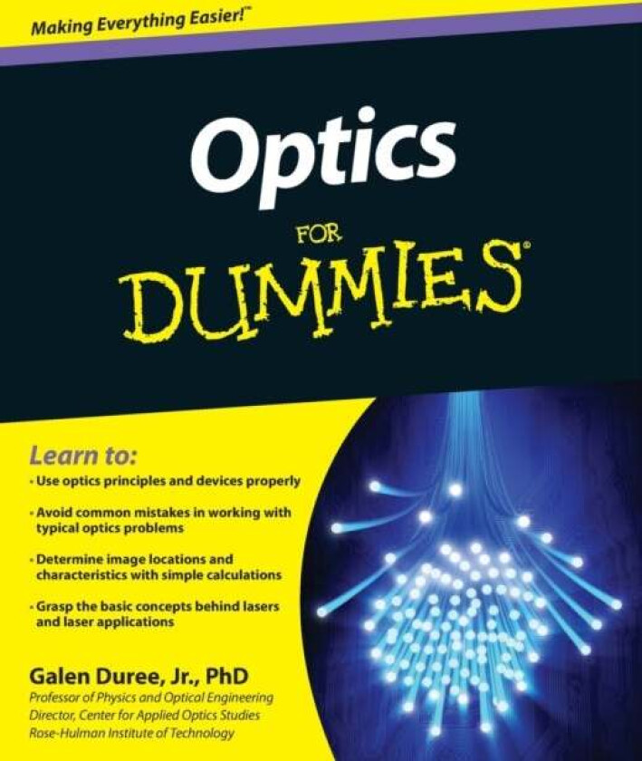 Optics For Dummies av Galen C. Duree