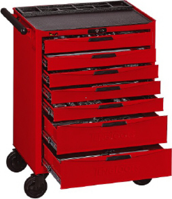 TCMM491N Verktøyvogn Tengtools 491 deler