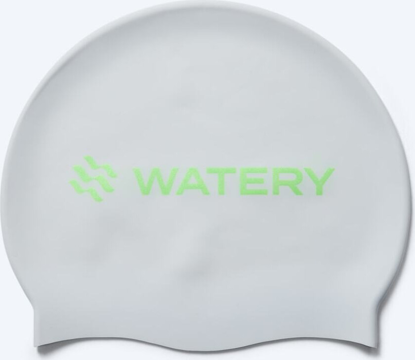 badehette - Signature Metallic - Hvit/grønn