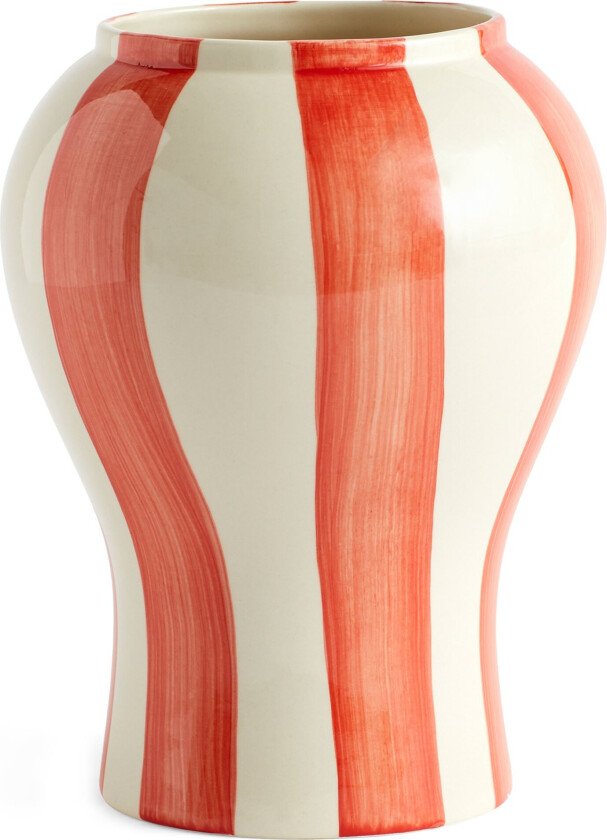 Sobremesa Stripe Vase S / Red