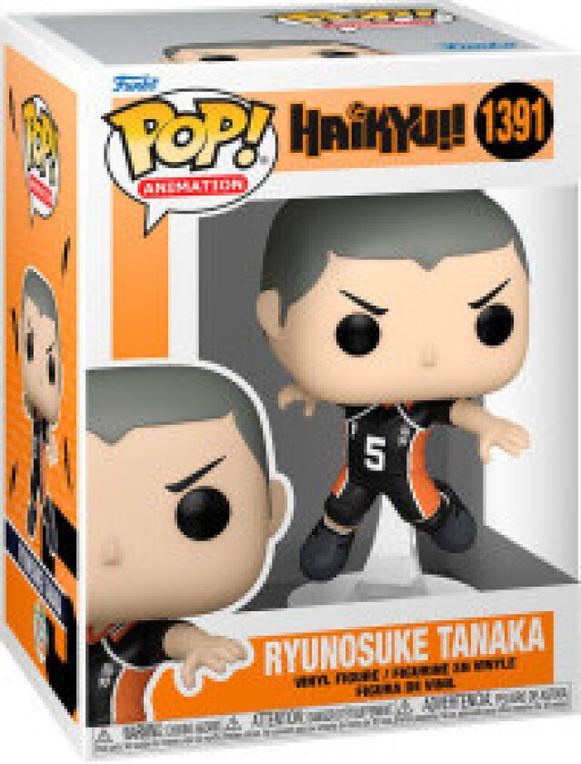 Pop! Vinyl Haikyu!! Ryunosuke Tanaka figur
