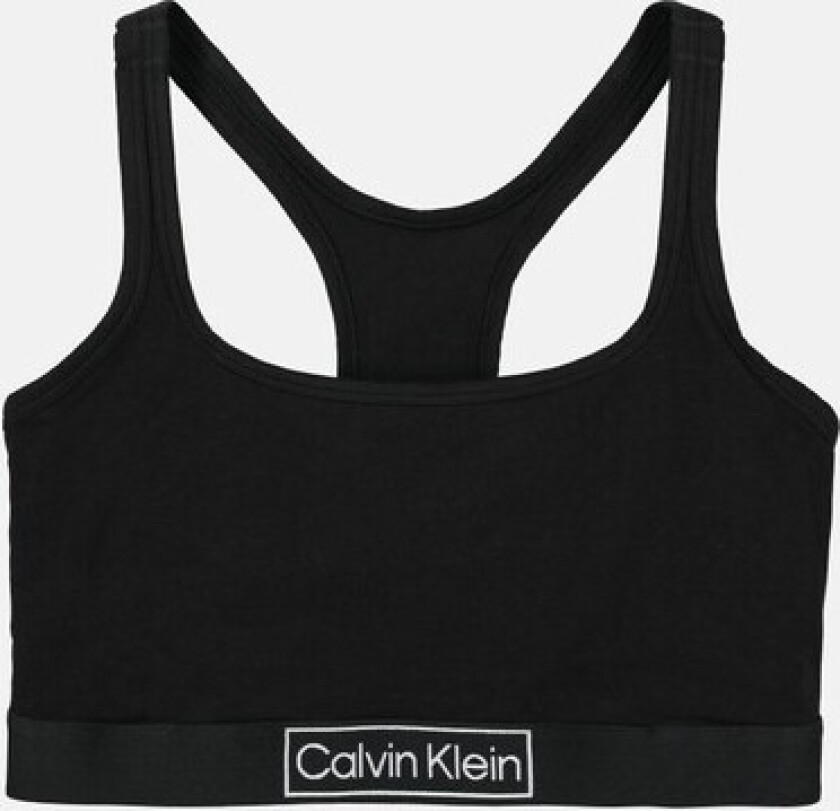 Calvin Klein Unlined Bralette BH, Farge: Svart, Størrelse: XS, Kvinner