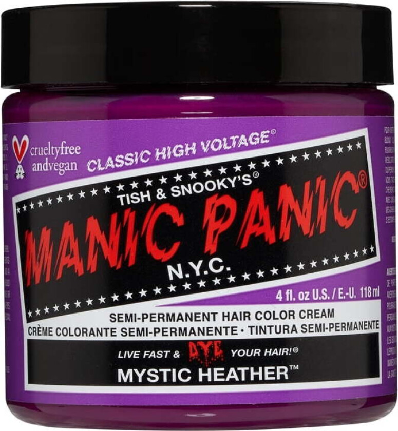 Semi-Permanent Hair Color Cream Mystic Heather