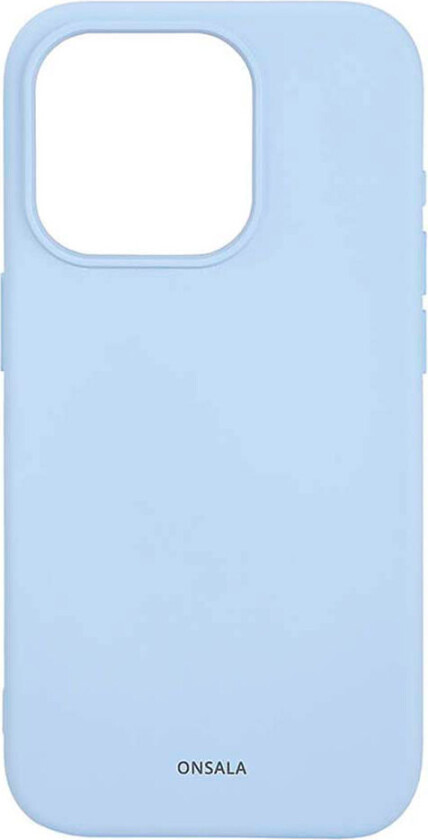 iPhone 15 Pro  Silikon Deksel - MagSafe-kompatibelt - Light Blue