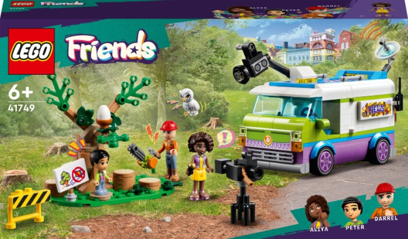 Lego Friends - Reporterbil 41749