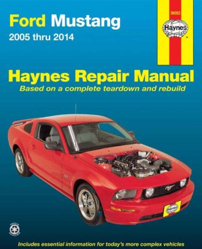 Ford Mustang (2005-2014) Haynes Repair Manual (USA) av Haynes Publishing