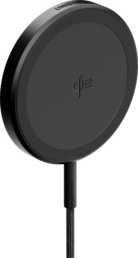 Trådløs magnetisk lader med Qi2 15 W Svart
