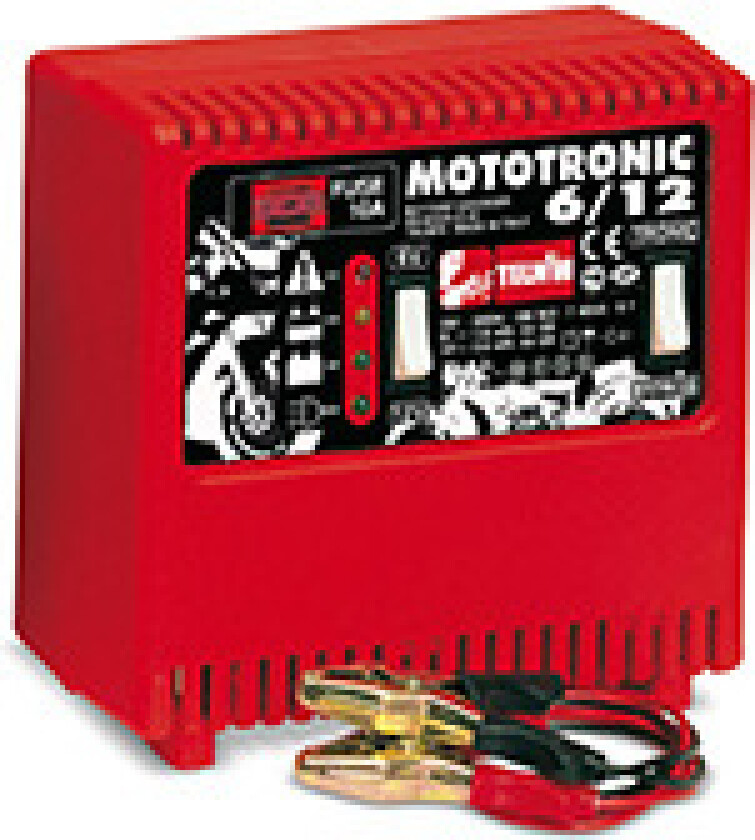 Telwin Elektronisk Batterilader 6-12 V