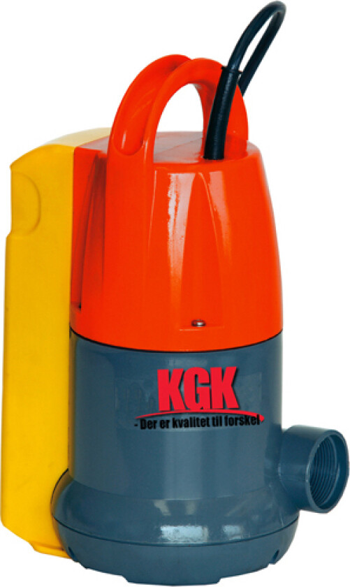 Dykkpumpe KGK SDC 550 med intern flottør