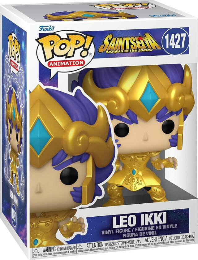 Funko Pop! Animation: Saint Seiya Knight Of The Zodiaz - Leo Ikki #1427