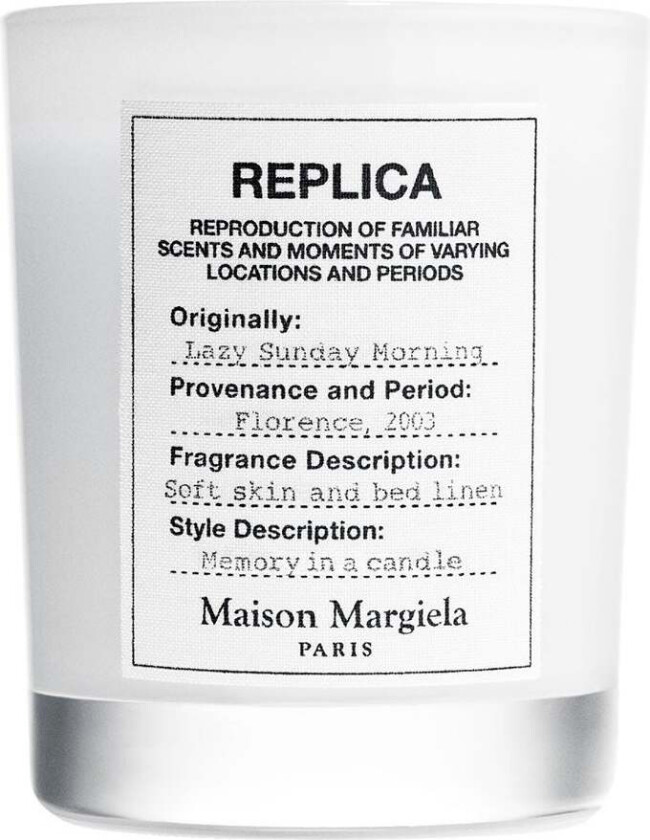 Replica Lazy Sunday Morning Candle (165g)