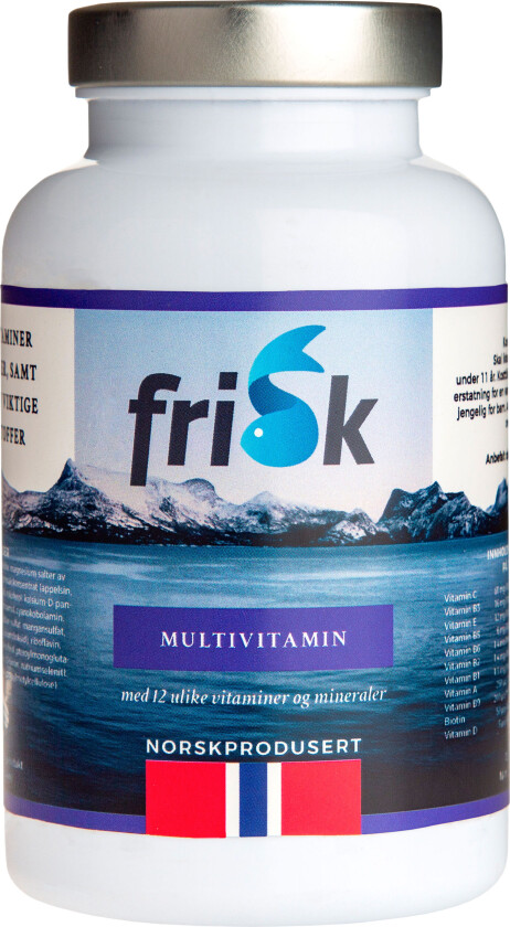 Multivitamin, 120 Tabletter