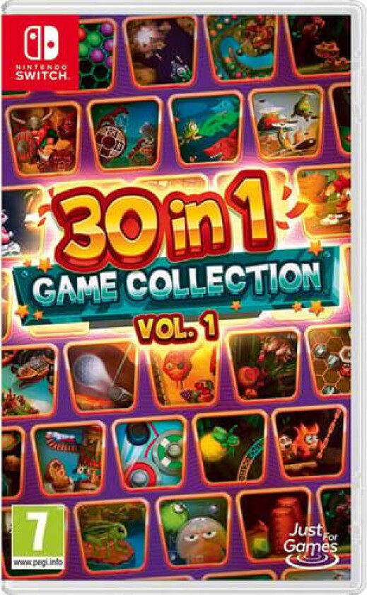 30-in-1 Game Collection: Vol. 1 (Code in a Box) - Nintendo Switch - Party