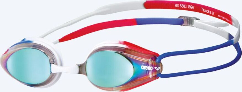 Swimming goggles swimming Arena Tracks JR Mirror (blue color)