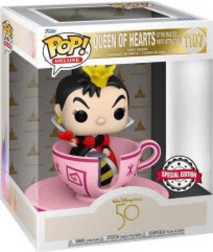 - POP Deluxe Excl WDW50 Queen in Teacup - Figur