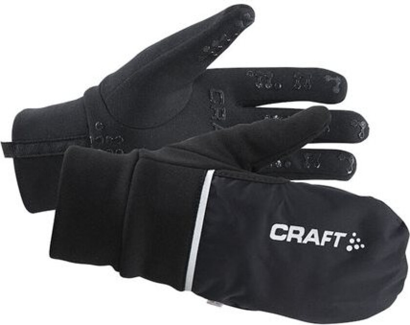 Hybrid Weather Glove, løpehansker, unisex BLACK