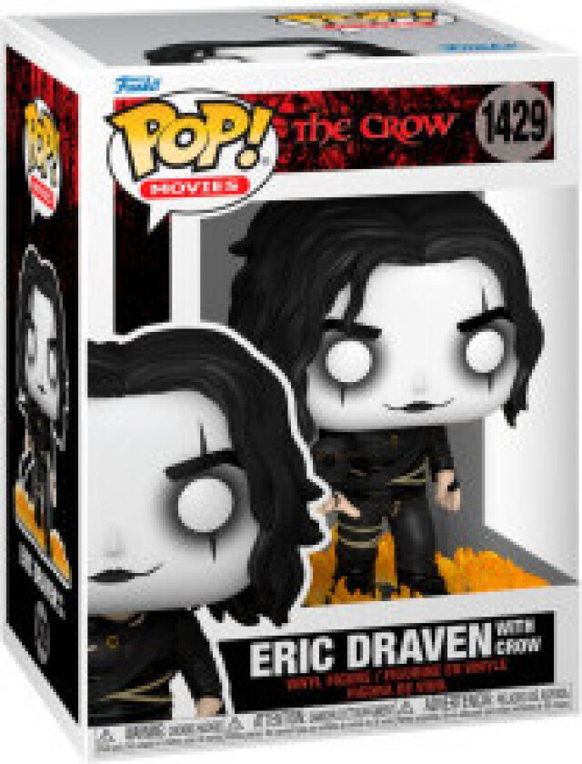 Funko Pop! Movies: The Crow - Eric Draven M/ Kråke #1429