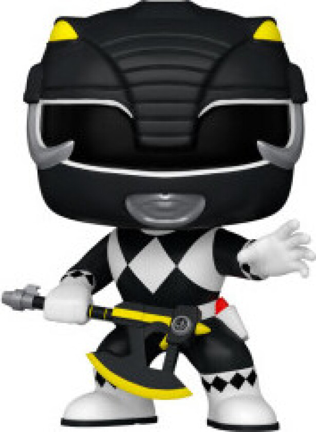 Pop! Vinyl MMPR 30-årsjubileums Black Ranger figur