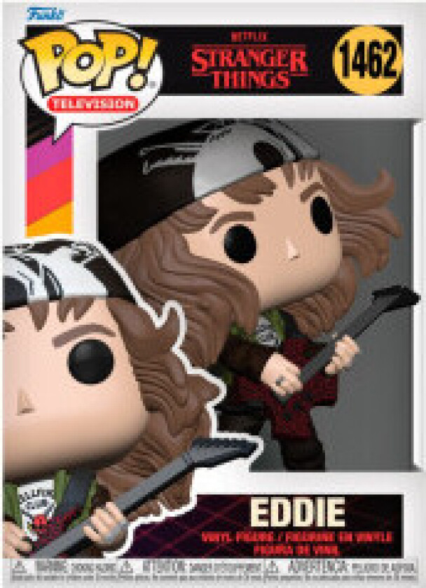 - TV: Stranger Things (Eddie w/ Guitar) - Figur